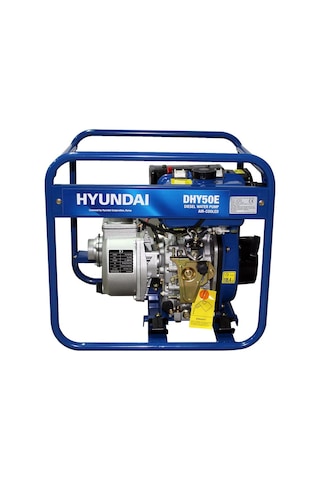 Hyundai Dhy50e Dizel Marşlı Su Motoru 2''