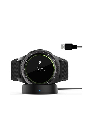 Mobilteam Siyah Gear S3 Usb Şarj Kablosu