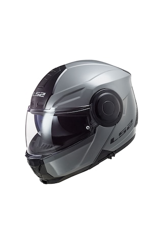 Ls2 Scope Nardo Gri Güneş Vizörlü Çene Açılır Kask