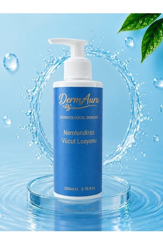 Dermaura Hyalüronik Asit & Shea Butter İçerikli Nemlendirici Vücut Losyonu 200 ML