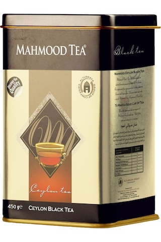 Mahmood Tea Ceylon Black Tea Teneke Kutu 450 G