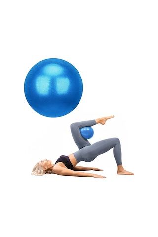 Fırsat Alışverişleri 25 Cm Pilates Egzersiz Topu Mavi Renk