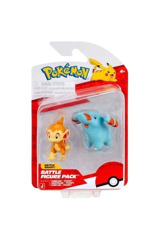 Pokemon Battle Figürler Pkw4063 - Chimchar Ve Phanpy Diğer