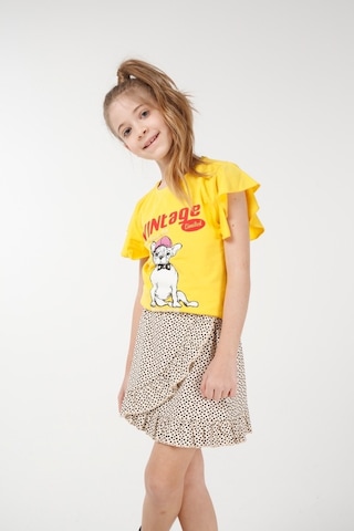 Brz Kids Kız Çocuk Etek Ekru