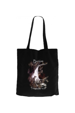 Burzum The Ways Of Yore Siyah Kanvas Bez Çanta