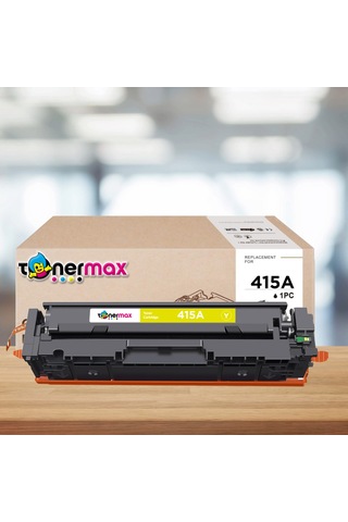Uyumlu Tonermax Hp 415a W2032a Toner Sarı - Çipli / M455 / M480 / M454 / M478 / M479
