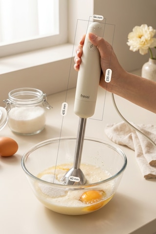 Fressi FR-HB271 1500 W Paslanmaz Çelik Bıçaklı Turbo El Blender