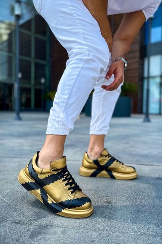 Ch254 Cst Pittura Erkek Ayakkabı 549 Gold Sıyah X Çok Renkli