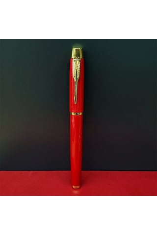Metal Kırmızı Roller Kalem - 9056630749186do