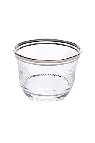 Decorium Mırra Bardağı 6 Prc Karo Platın M00409