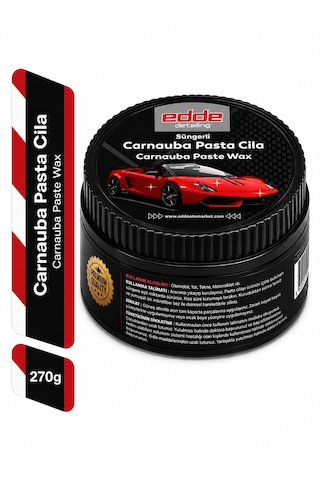 Edde Araba Araç Oto Süngerli Pasta Cila Oto Detailing 230g