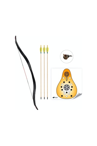 Okçuluk Hilal Seti Siyah Standart