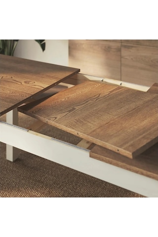 Ikea Bej Modern Yemek Masası - Açılır Yemek Masası