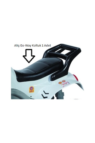 Aliş Akülü Motor 12V Go-Way Koltuk Siyah--243--