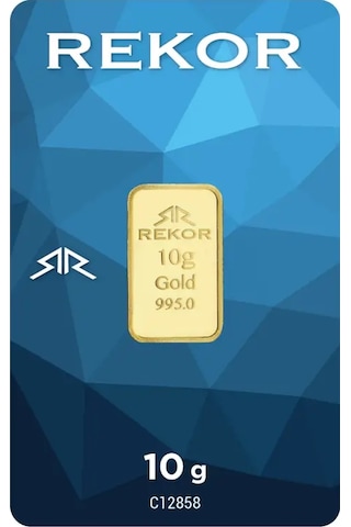 Rekor 10 Gr Külçe Altın