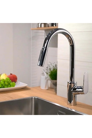 Hansgrohe Focus M41 Spiralli Eviye Bataryası 240 2 Jet