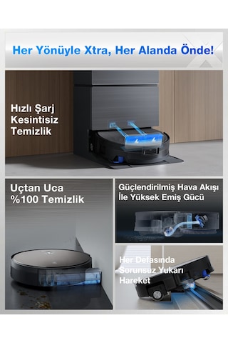 Ecovacs Deebot X11 Pro Omni Robot Süpürge ve Paspas