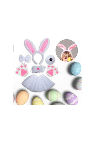 Suntek Paskalya Temalı Partiler Karnavalı Için Beyaz-6-adet