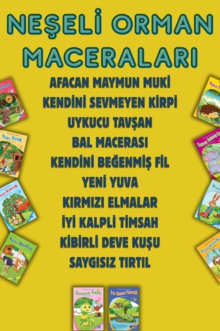 1. Ve 2. Sınıflar Için Neşeli Orman Maceraları 10 Kitap