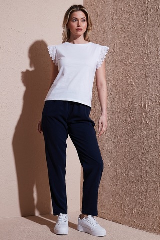 Fashion Friends Bayan Pantolon 25y0477k1 Lacivert Lacivert