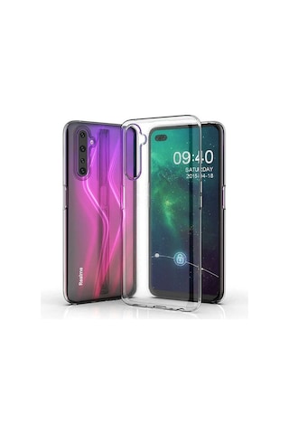 Rba Aksesuar Realme 6 Pro Kılıf Rba Süper Silikon Kapak - Renksiz Çok Renkli
