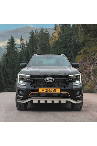 Ranger 2023+ Uyumlu Ford Glo Star Chrome Ön Koruma Demiri / Pst27