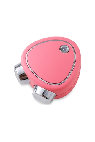 Qingmipy Mikroakım Yüz Gerdirme Ve Sıkılaştırma Cihazı - V Yüz Masaj Aleti İle Yüz Şekillendirme Pembe