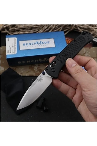 Benchmade Bugout Cep Kamp Çakısı Siyah