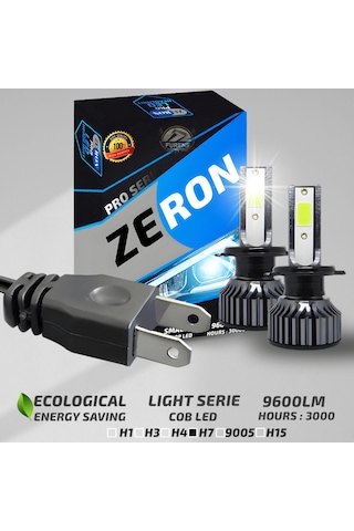 Zeron Pro Series H7 Led Xenon Şimşek Etkilii Led Xenon Led Ampul