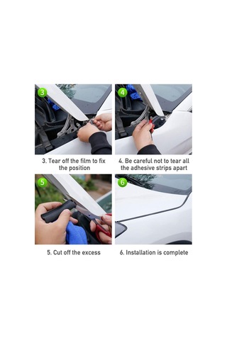 jmsstore Araba Sızdırmazlık Şeridi Motor Kapağı İçin Yüksek Kaliteli Kauçuk Sızdırmazlık Maddesi