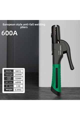 Kangvka Endüstriyel 600a Bakır Gövde Elektrot Tutucu - Isı Dayanıklı, Anti-parçalanma, Avrupa Standartı, Mukavemetli Kaynak Aleti