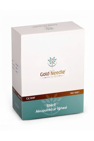 Gold Needle 25 x 25 Steril Akupunktur İğnesi Gold Needle 25 x 25 Steril Akupunktur İğnesi