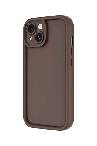 Apple Uyumlu iPhone 14 Kılıf Kamera Korumalı Zore Ananas Kapak Mürdüm