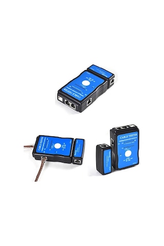 Akıllı Algılama Aracı İle Rj45 Ethernet Kablo Test Cihazı