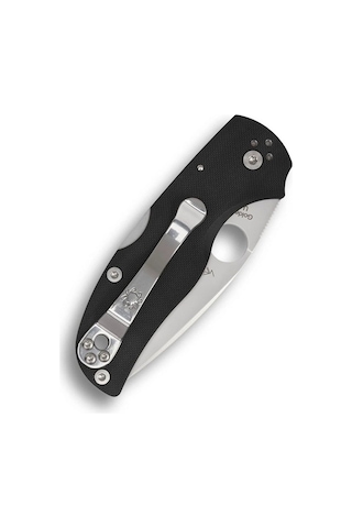 Spyderco Native 5 Black G-10 Plainedge Çakı Siyah