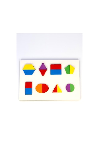 Capellawoodworks Bultak Puzzle Oyunu Geometrik Şekiller