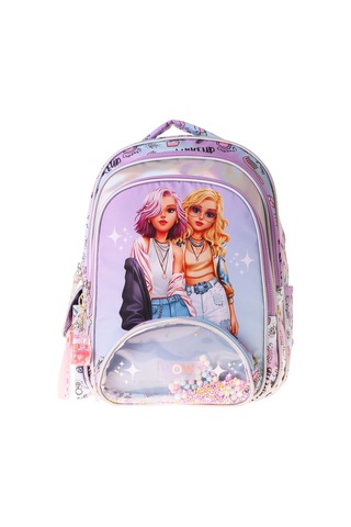 Wow Generation Kız Çocuk Friends Baskılı Pembe İlkokul Ve Günlük Okul Sırt Çantası - W6054 - Dört Bölmeli