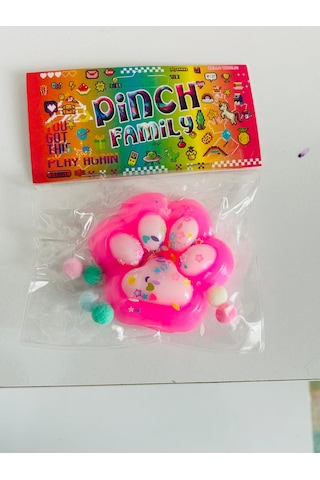 Twins Stars Kedi Patisi Squishy Oyuncağı Sukuşi 7,5x6,5 Cm