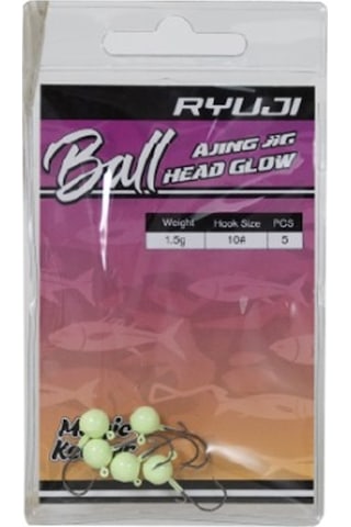 Ryuji Ball Ajing Glow 10 Jig Head 0,6gr G