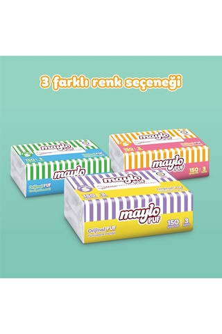 Puf Mendil 150'li Tek Paket