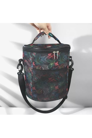 Scandi Dom Projeden Yapılan Çorba Topu Şeklindeki Örgü Ve El İşleri Çantası 208428725