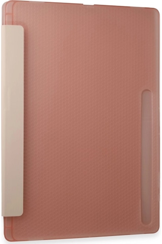 Samsung Uyumlu Galaxy X910 Tab S9 Ultra 14.6 Kılıf Kalemlikli Mars Tablet Kılıfı - Rose Gold