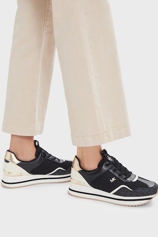 Michael Kors Logolu Sneaker Ayakkabı 43t6rnfs1d001 Bayan Ayakkabı 43t6rnfs1d 001 Siyah