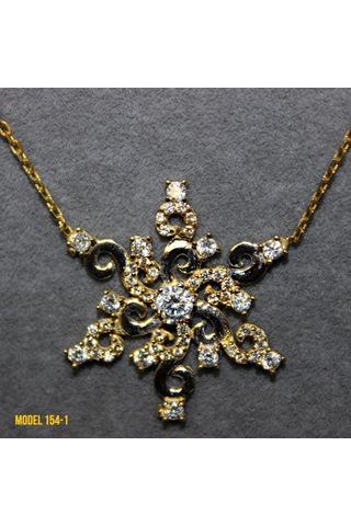 Osmanlı Motif Yıldız Kolye (407368235)