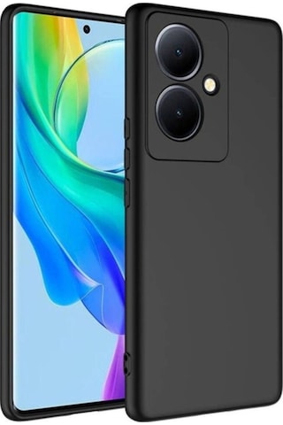 Vivo V29 Lite 5g Kılıf Zore Mara Lansman Kapak Siyah