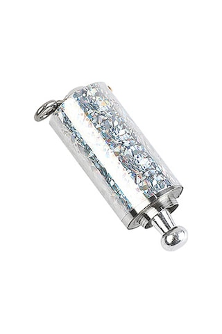 Geeksen Gümüş 1.5m Çelik Büyülü Çubuk - Uzayabilir/sıkışabilir Sihirbaz表演 Aleti Gümüş