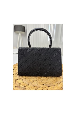 Store Kadın Mini Şık Ve Casual El Ve Omuz Çantası Siyahdokulu
