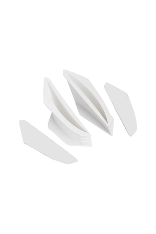 Yingfu Motosiklet Aerodinamik Spoiler Kanatçıklar, Evrensel Beyaz Aksesuar, Modifikasyon Diğer