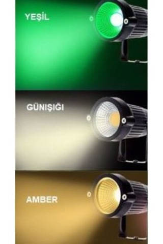 Cata Ct 7304 12 W Rozanslı Bahçe Armatürü Yeşil Yeşil