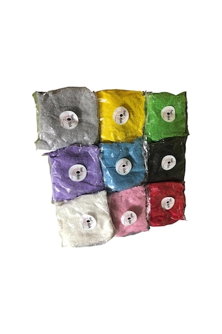Netkonsantrasyon Renkli Dekoratif Kum Oyuncak Kumu 5 Paket Kalsit Silis Bahçe Dekor Saksı Terraryum Kum 3,5 Kg